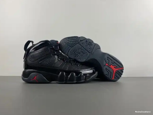 MaikeSneakers 302370-014 Jordan Retro Air 9 Bred Patent 0514